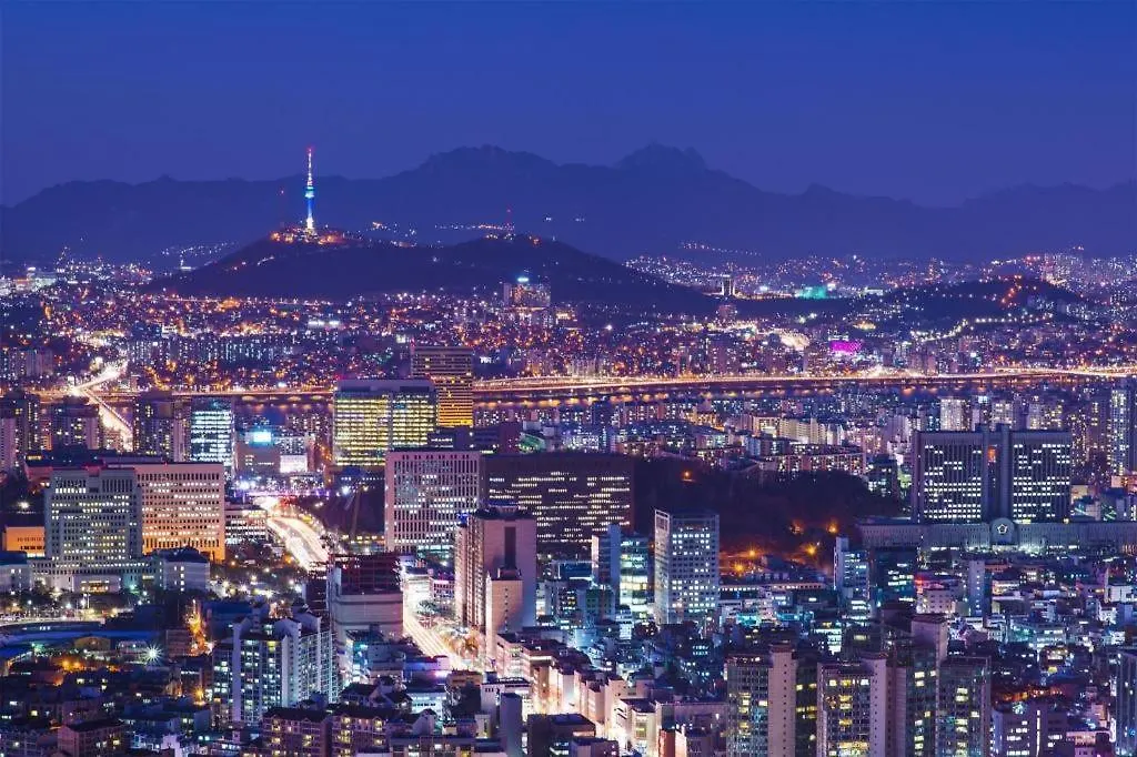 Motel Starhills Hotel At Namdaemun Market Center Seoul